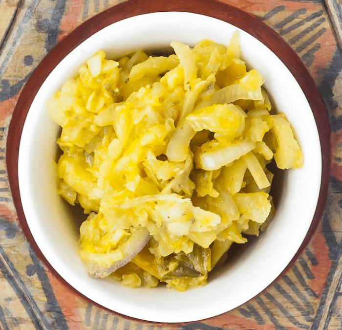 Receta Kimchi vegetariano