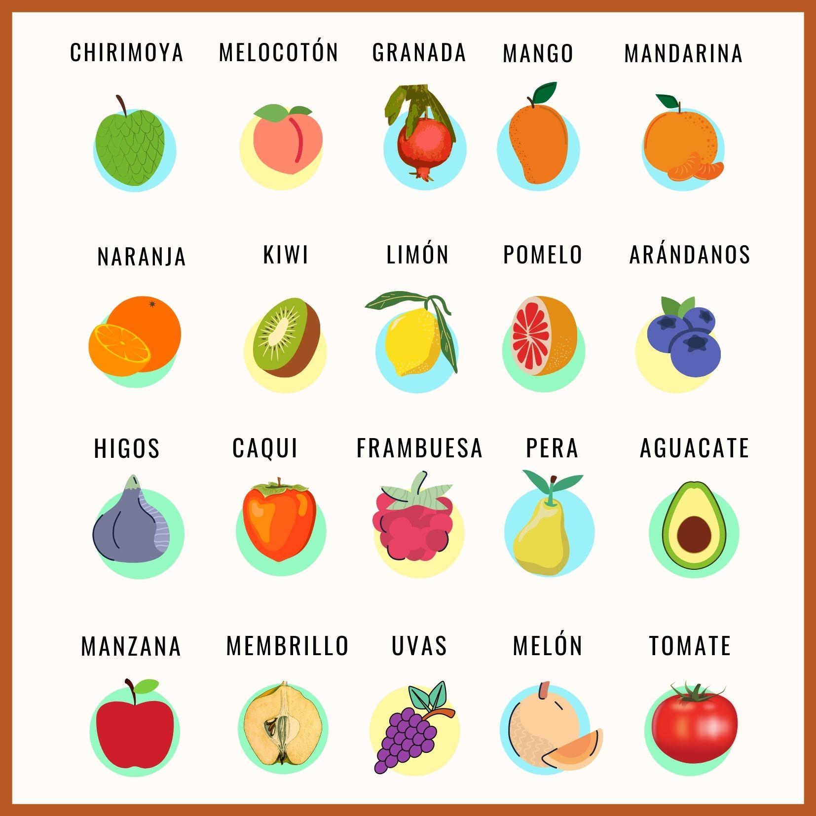 calendario verduras otoño 2