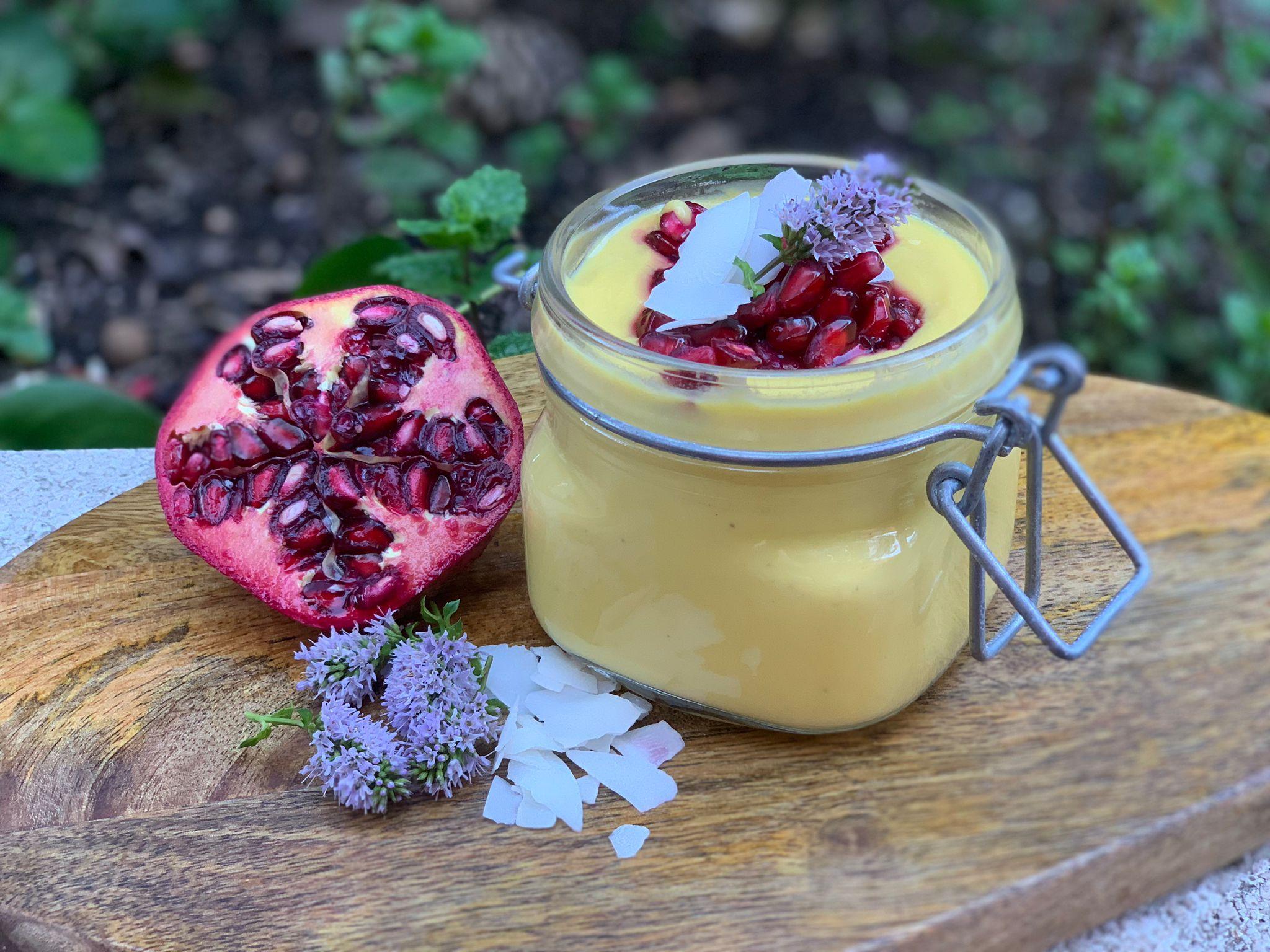 natillas de mango coco y kuzu