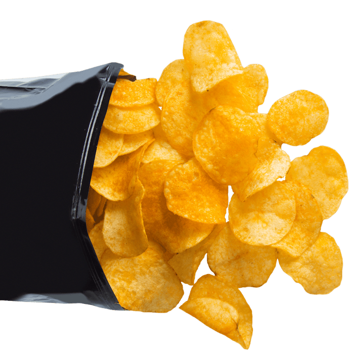 Snacks poco saludables